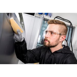 Mirka Goldflex Soft Hand 4.5"x5.5" Sanding Pads - Grit Detail | UnitedFinish.com