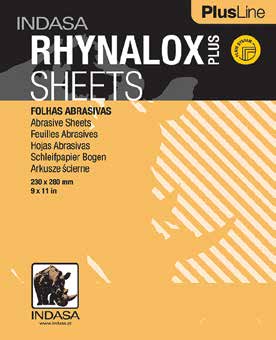 Indasa Plusline Rhynolox Plus Dry Sanding Sheets 3A Series by INDASA | UnitedFinish.com