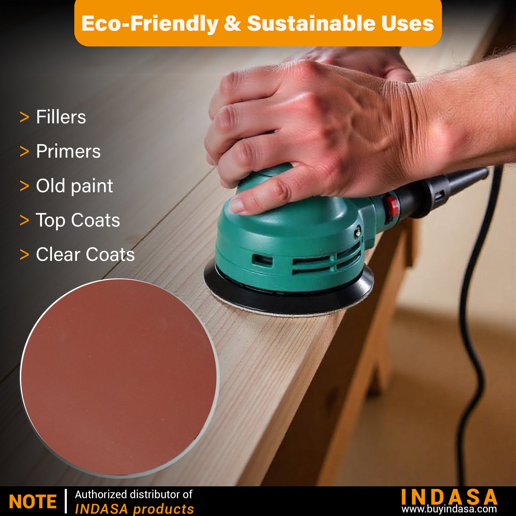 Indasa Rhynostick Redline PSA 5in Disc - Pack View | UnitedFinish.com