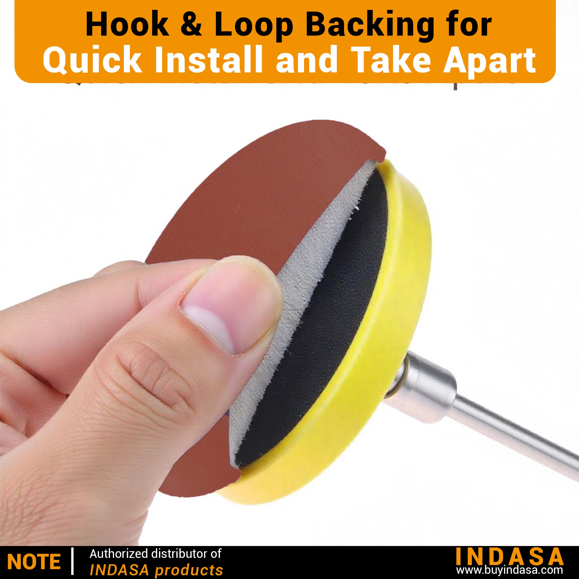 Indasa Rhynostick Redline PSA Disc - Surface Finishing Detail | UnitedFinish.com