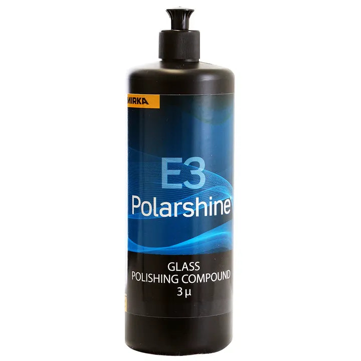 Mirka Polarshine E3 Glass Polishing Compound - Side View | UnitedFinish.com