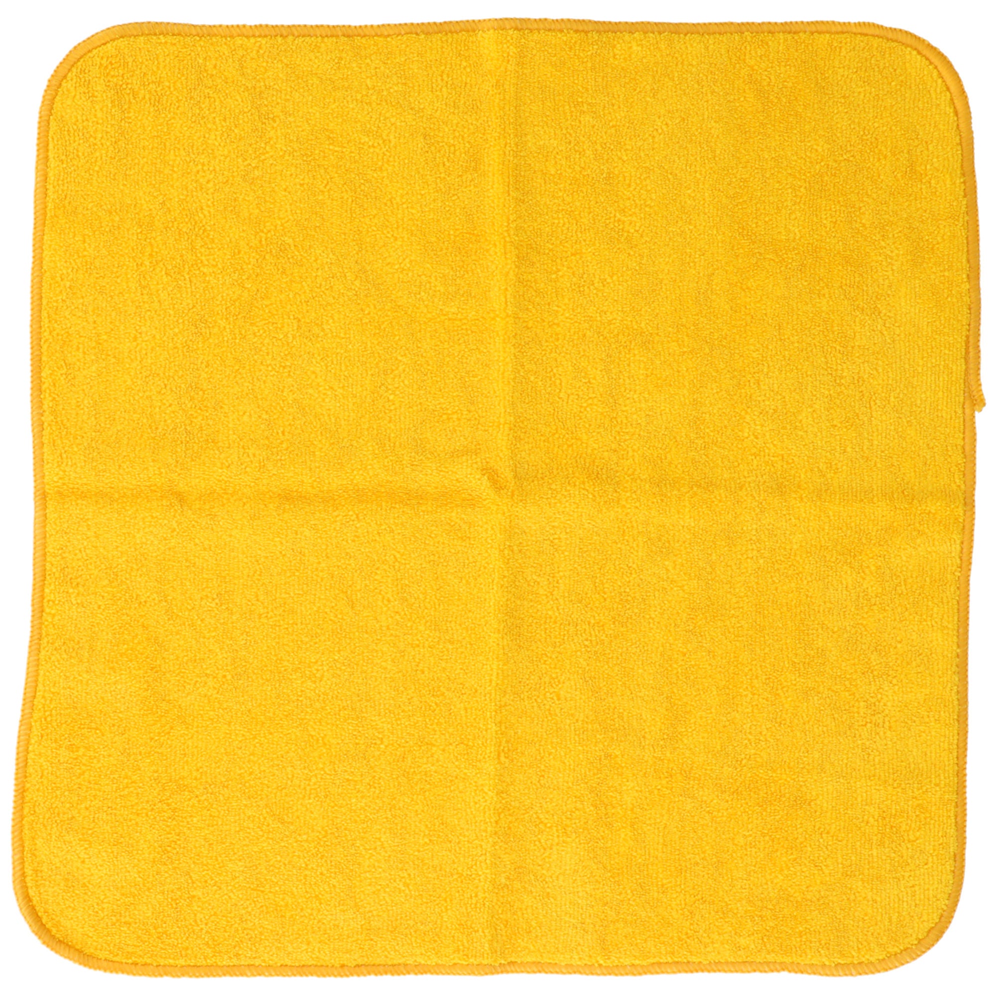 Microfiber Cloth 15.75" x 15.75" Yellow