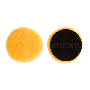 Lambs Wool Pad 6 Inch Yellow - Detail View | UnitedFinish.com