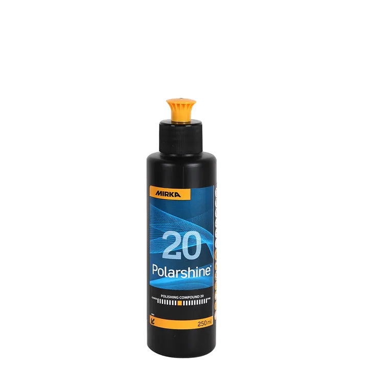 Mirka Polarshine 20 Medium Polishing Compound - Detail View | UnitedFinish.com