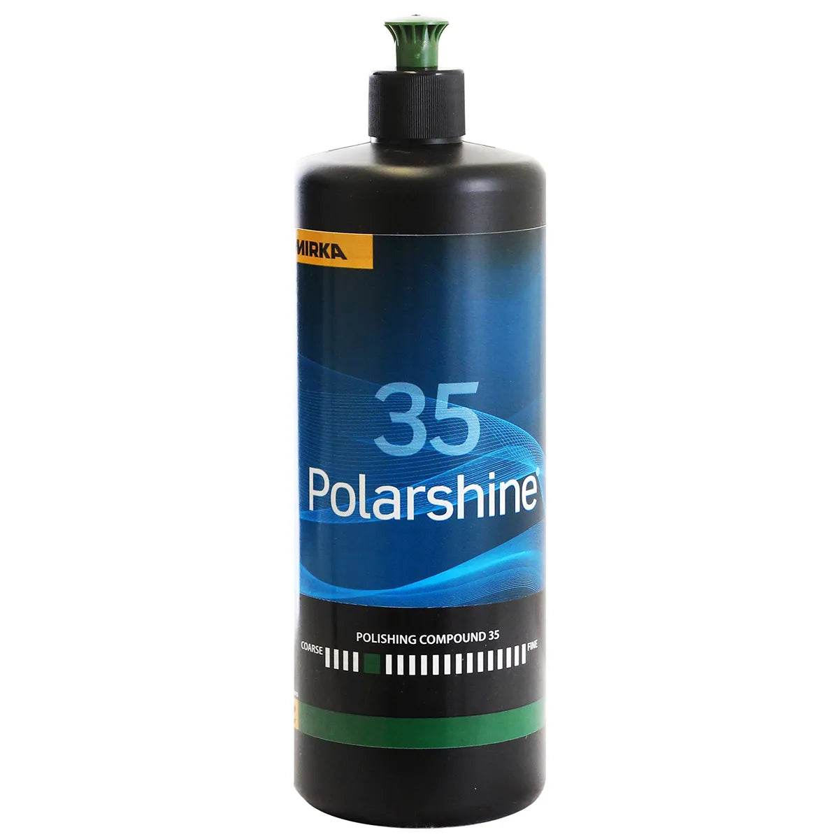 Mirka Polarshine 35 Coarse Polishing Compound - Side View | UnitedFinish.com