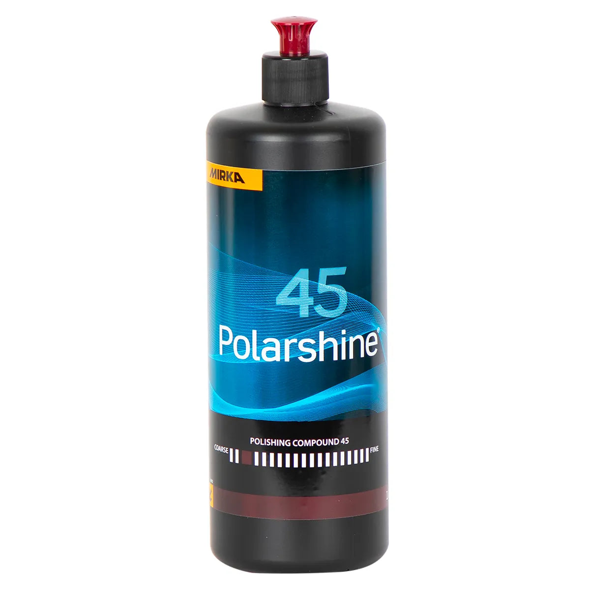 Mirka Polarshine 45 Extra Coarse Polishing Compound - Side View | UnitedFinish.com