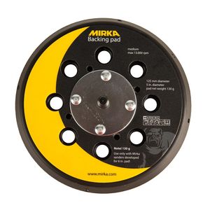 Mirka Backup Pad 5" Grip 28 Hole 130g