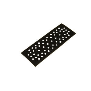 Mirka 2.75x7.75 Inch 56 Hole Pad Saver - Side View | UnitedFinish.com