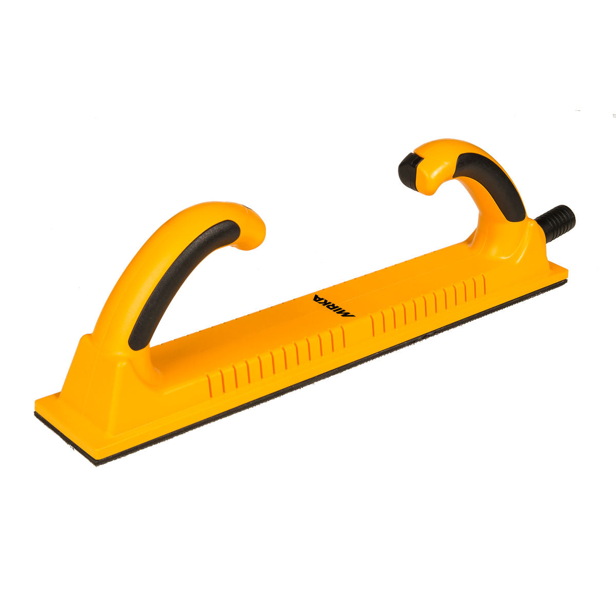 Mirka Vacuum Sanding Block 2.75x16.5 Inch Grip Yellow - Side View | UnitedFinish.com
