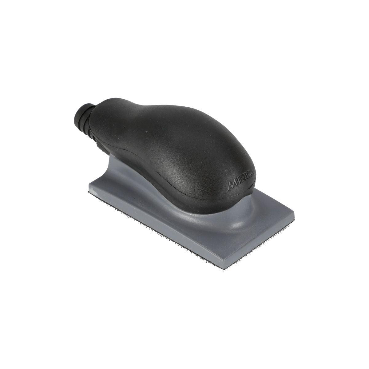 Mirka Vacuum Sanding Block 2.75x5 Inch Grip Grey 91402 - Side View | UnitedFinish.com