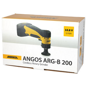 Mirka® ANGOS 2" Cordless Angled Grinder, kit with batteries - In Use | UnitedFinish.com