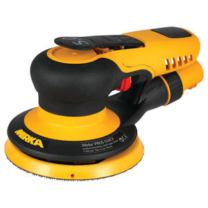 Mirka MRP-550CV PROS 5 Inch 5mm Vacuum Ready Sander - Side View | UnitedFinish.com
