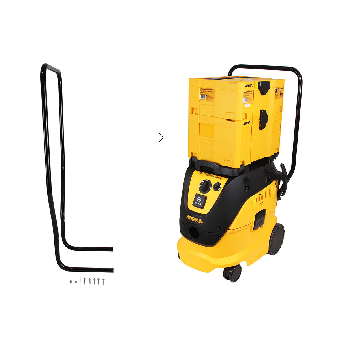 Handle for Dust Extractor 1230/1242 | UnitedFinish.com