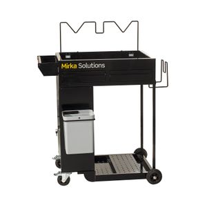 Mirka Smart Cart Solution Trolley - Close Up | UnitedFinish.com