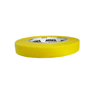 Mirka Masking Tape 120 Degree Yellow Line 0.71 Inch x 180ft by Mirka | UnitedFinish.com