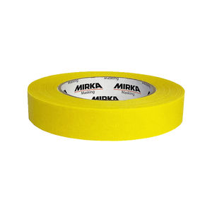 Mirka Masking Tape 120 Degree Yellow Line 0.94 Inch x 180ft by Mirka | UnitedFinish.com
