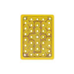 Mirka 3x4 Inch 33 Hole Grip Backup Pad For Pneumatic MR-34 - Feature View | UnitedFinish.com