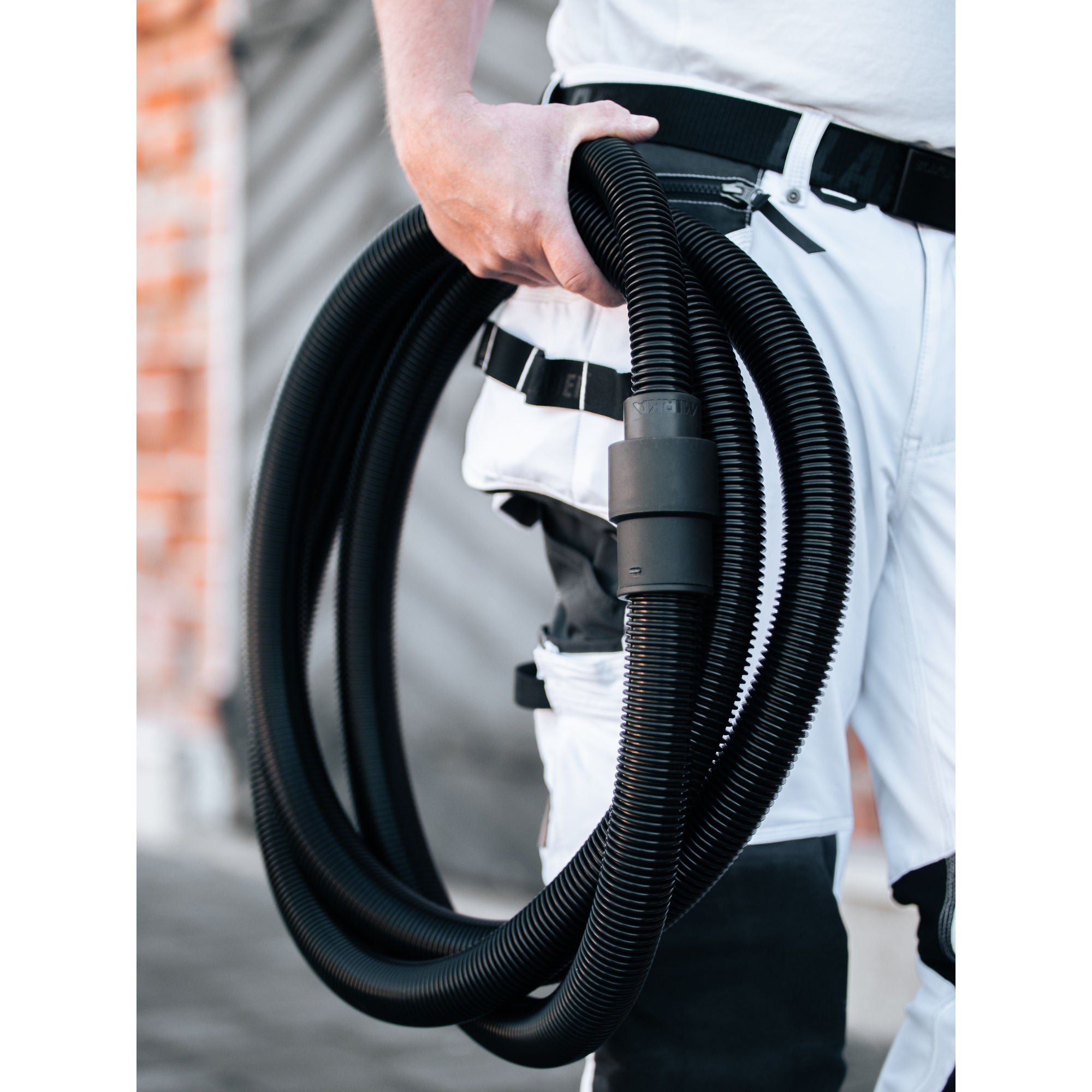 1" diameter Vacuum Hose + Adapter/Connector
