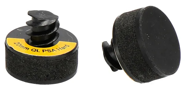Backup Pad 0.79" 20 mm PSA Hard Twist Lock - Side View | UnitedFinish.com