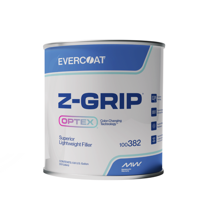 Evercoat Z-Grip OPTEX color-change body filler, gallon