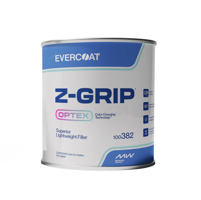 Evercoat Z-Grip OPTEX Color-Change Body Filler + Hardener Gallon (100382)