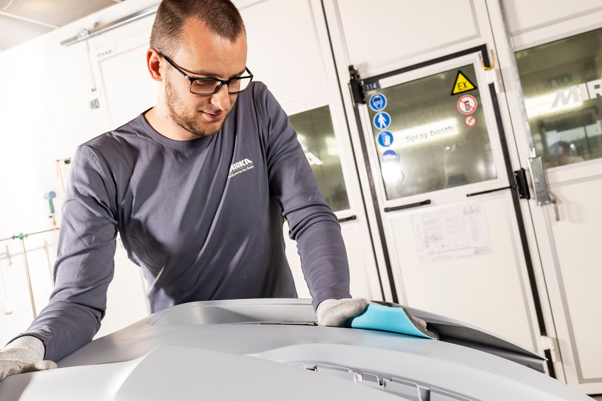 Mirka NOVASTAR® FLEX 5.1" x 6.7" Grip Perf. Sanding Sheets