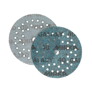 Mirka Galaxy 5" Multifit 42-Hole Grip Sanding Discs - Detail View | UnitedFinish.com