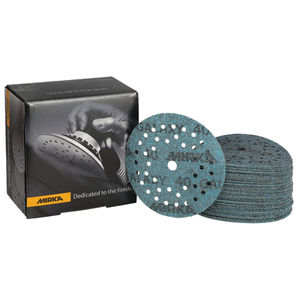 Mirka Galaxy 5" Multifit 42-Hole Grip Sanding Discs - Feature View | UnitedFinish.com