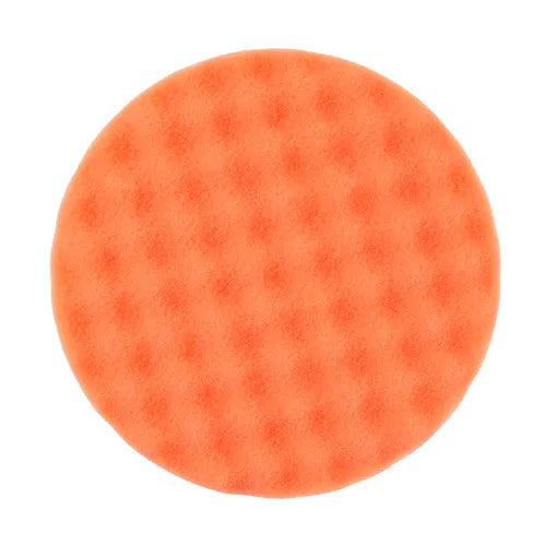 Mirka 6 Inch Orange Waffle Foam Cutting Pad MPADOF-6W by Mirka | UnitedFinish.com