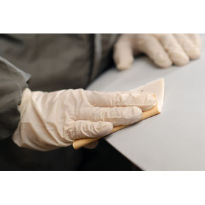 Mirka Goldflex Soft Hand 4.5"x5.5" Sanding Pads - Feature View | UnitedFinish.com