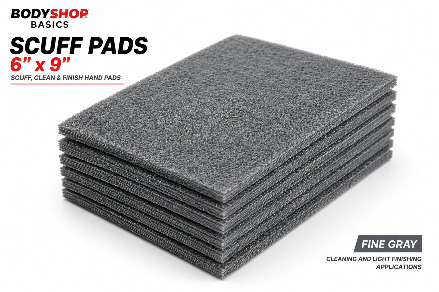 BSB Scuff Pads 6x9 inch (Fine Gray),SP69G