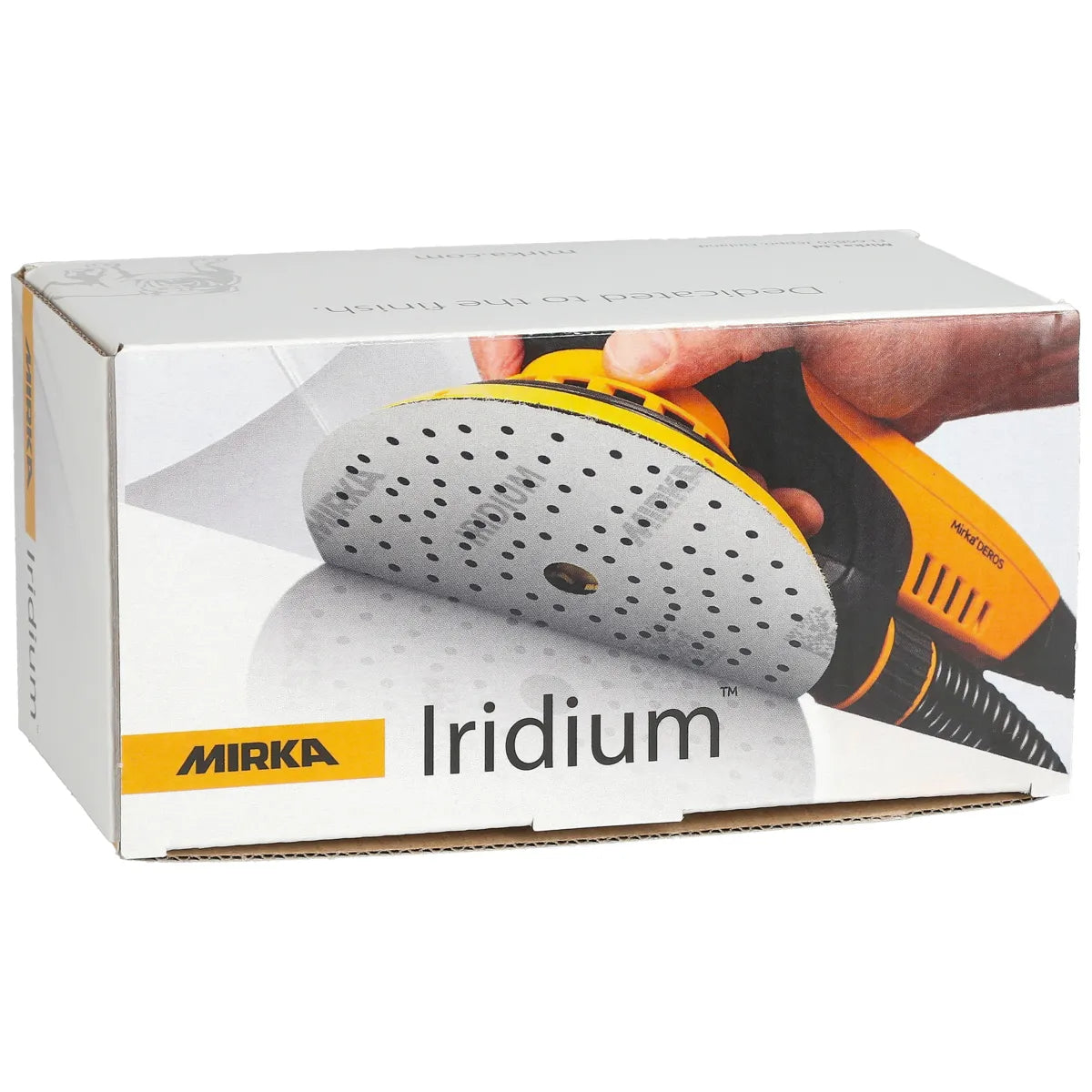 Iridium 4.5"x30' PSA Roll - Grit Detail | UnitedFinish.com