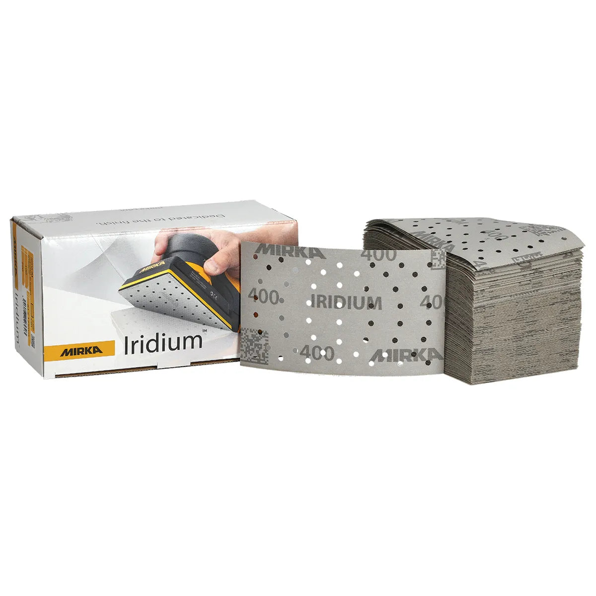 Mirka Iridium 3x5" Grip Vacuum File Board - Feature View | UnitedFinish.com