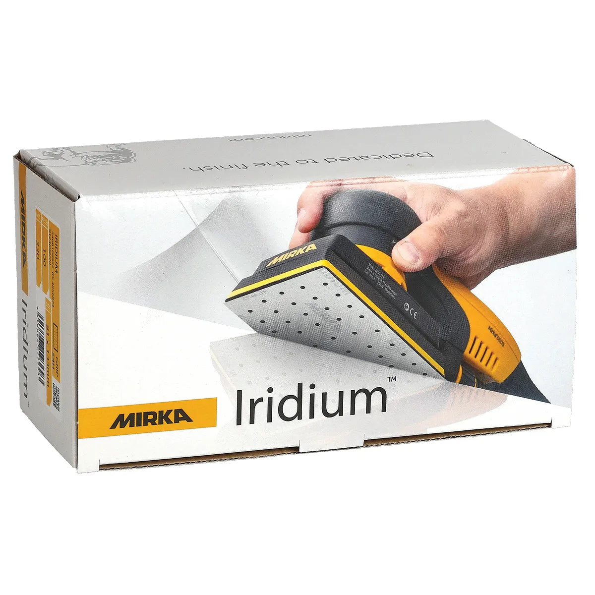 Mirka Iridium 3x5" Grip Vacuum File Board - Application | UnitedFinish.com