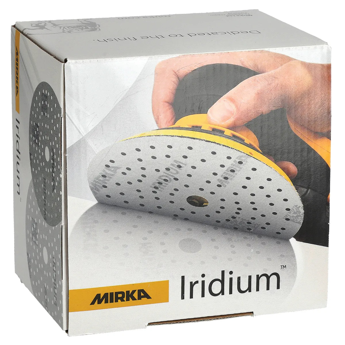 Mirka Iridium 5 Inch 89 Holes Grip Sanding Discs - Application | UnitedFinish.com