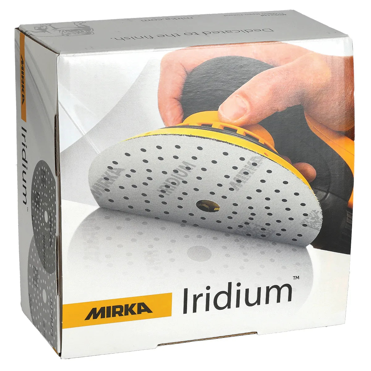 Mirka Iridium 6 Inch 121 Holes Grip Sanding Discs - Feature View | UnitedFinish.com