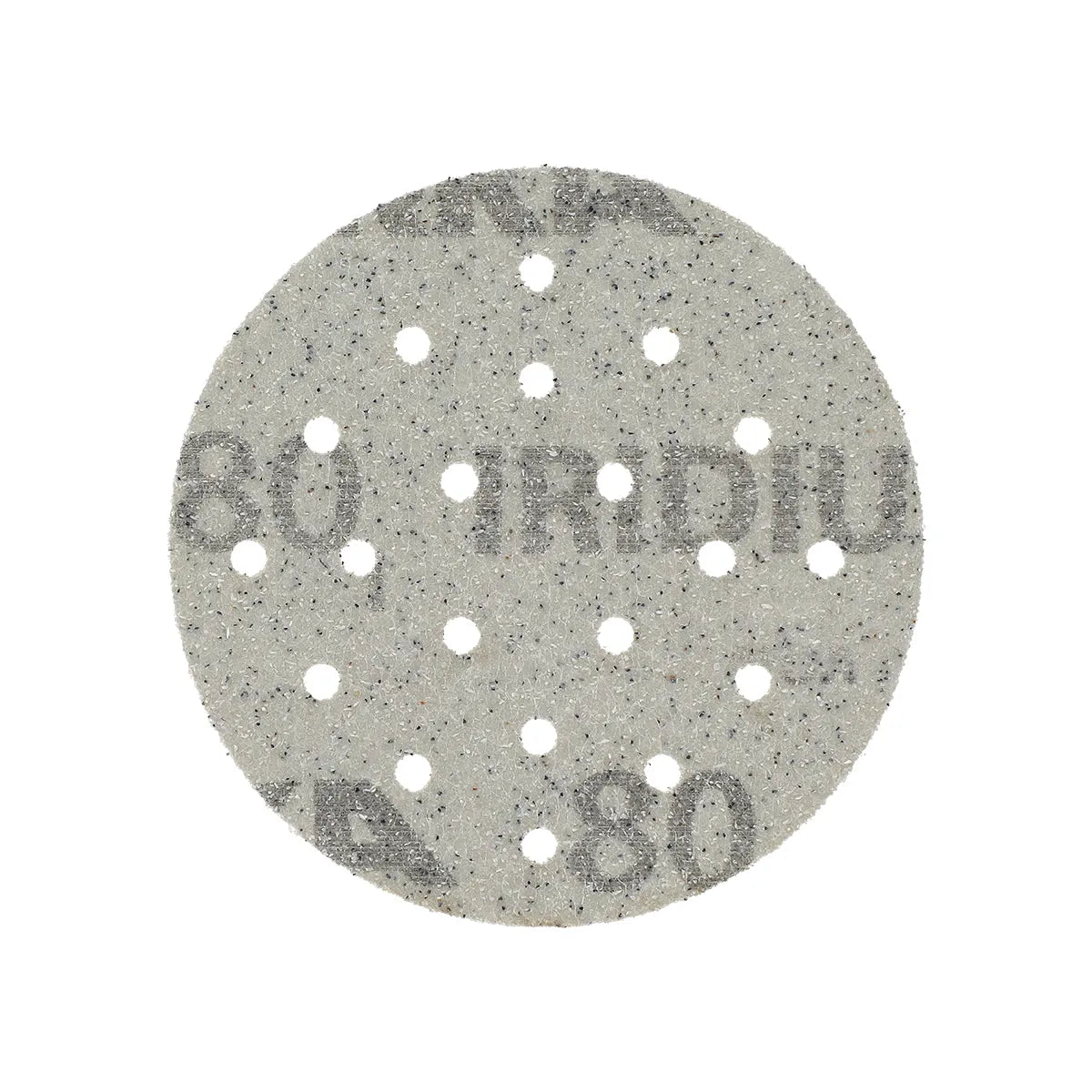 Mirka Iridium 3 Inch 20 Holes Grip Sanding Discs - Side View | UnitedFinish.com