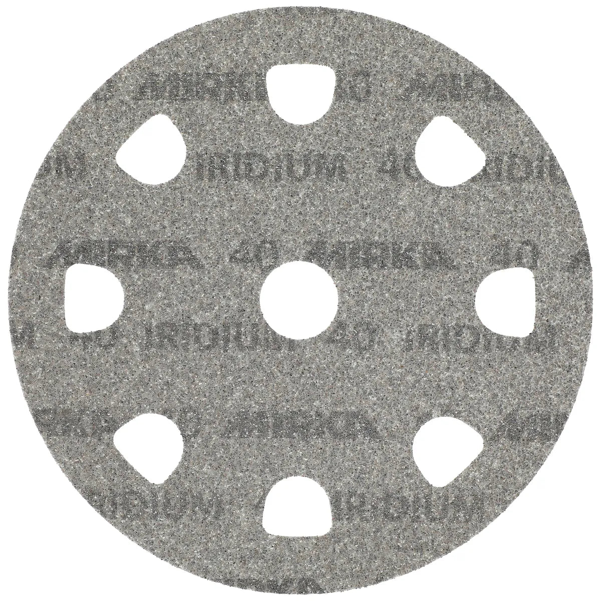 Mirka Iridium 9" Styro 8+1 Hole Grip Sanding Discs | UnitedFinish.com