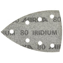 Mirka Iridium™ 4"x6"x6" Delta Multi-Hole Sanding Triangles
