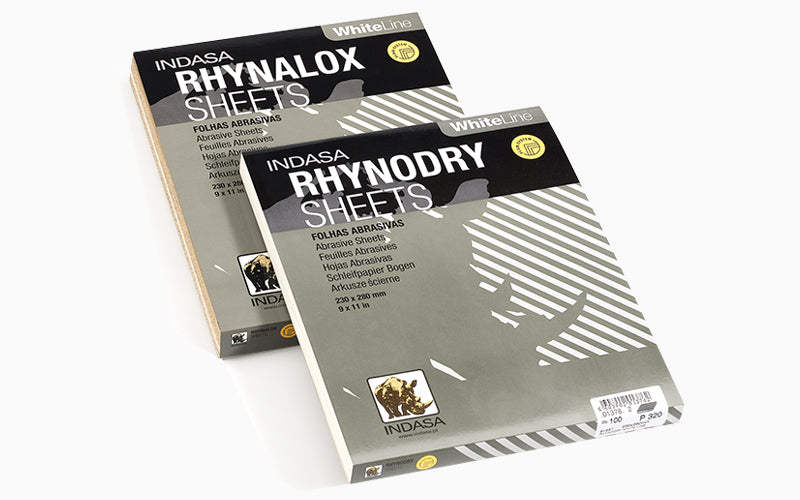 Rhynolox WhiteLine Sanding Sheets Series 3 by INDASA | UnitedFinish.com