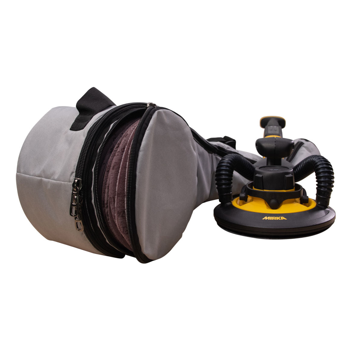 LEROS-S 950XCV 9" 5mm Wall Sander - In Use | UnitedFinish.com