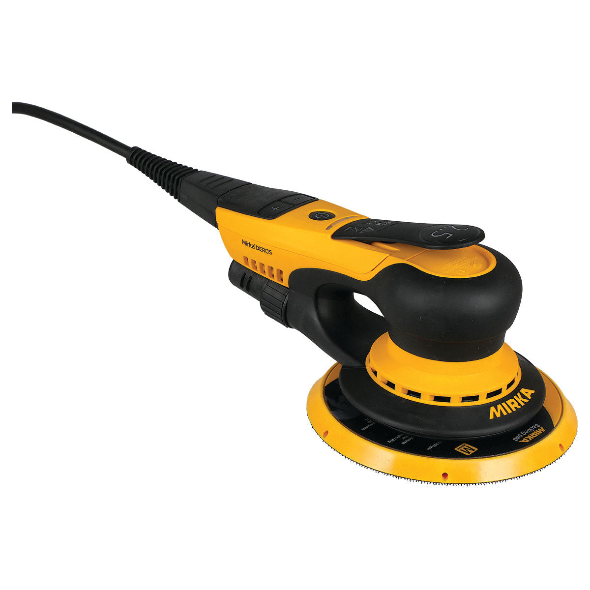 Mirka DEROS 6" Electric Sander 625CV 2.5mm orbit vacuum-ready with case | UnitedFinish.com