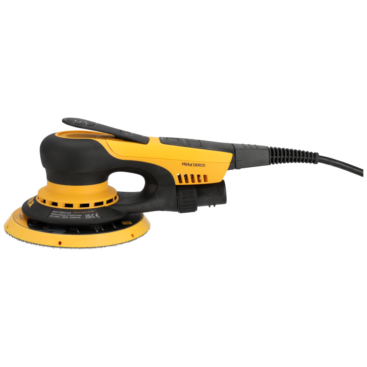 Mirka® DEROS II 650X, 6", 5.0 mm orbit