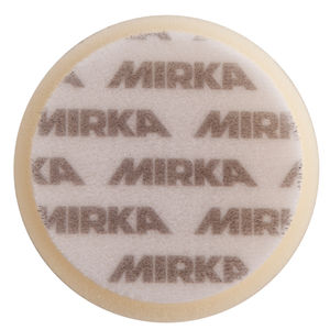 Mirka 8" Orange Foam Cutting Buff Pad - Application | UnitedFinish.com