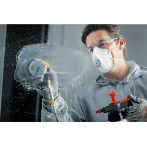 Mirka Microstar 3 Inch Solid Grip Sanding Discs - Side View | UnitedFinish.com