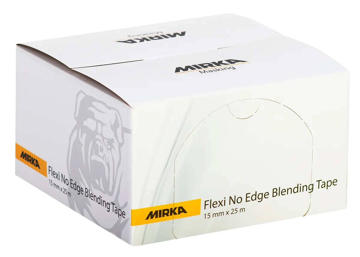Mirka Flexi No Edge Blending Tape 0.59 Inch x 82 Inch - Side View | UnitedFinish.com