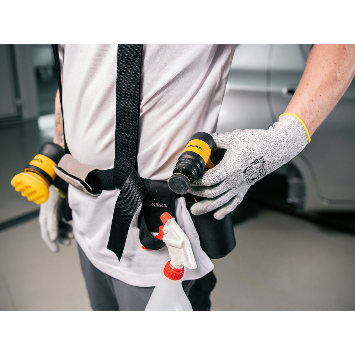Mirka Multi-Purpose Storage Belt - Side View | UnitedFinish.com