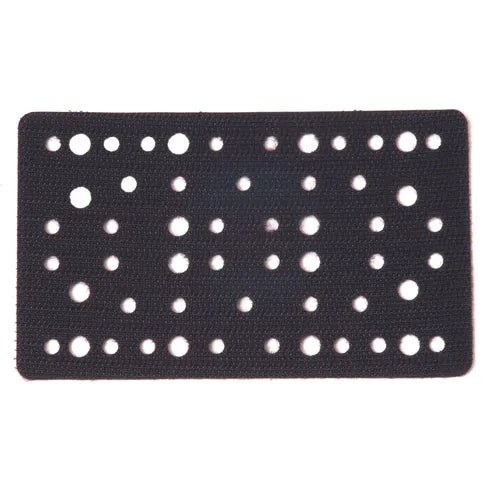 Mirka 3x5 Inch Grip 54 Hole Pad Saver - Side View | UnitedFinish.com