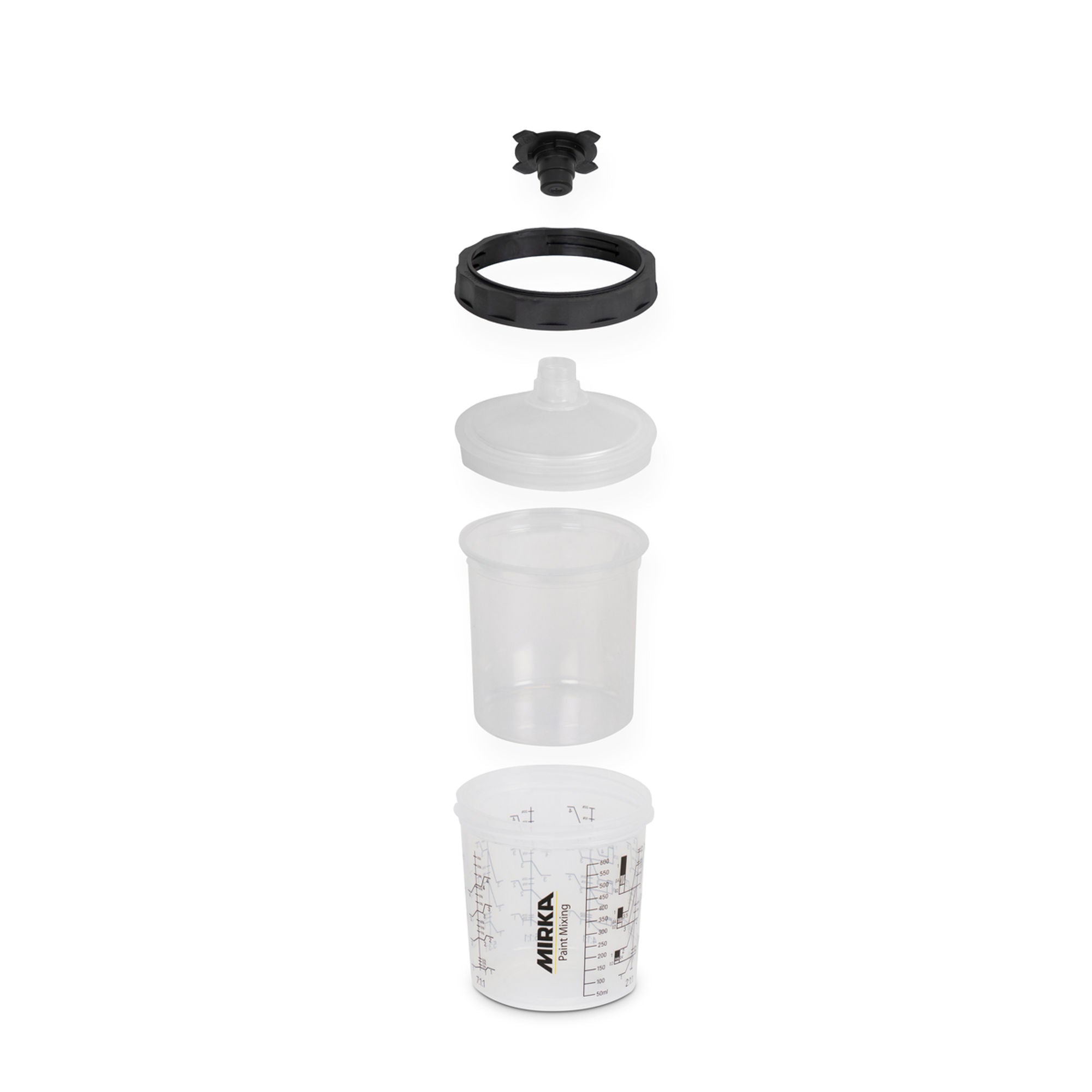 Paint Cup System with 125µm Filter Lids