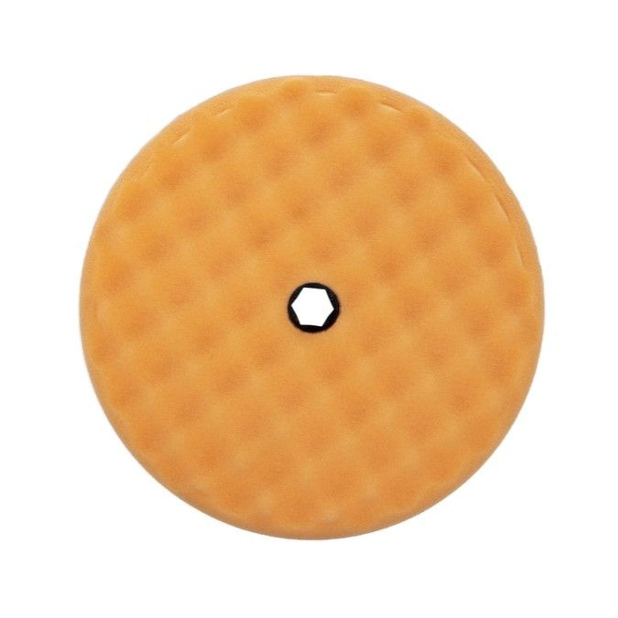 Polishing Foam Pad Orange Waffle Quick Disconnect